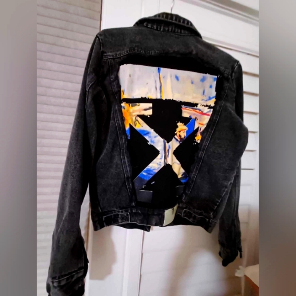 OFF WHITE Caban Denim Jacket (Virgil Abloh)